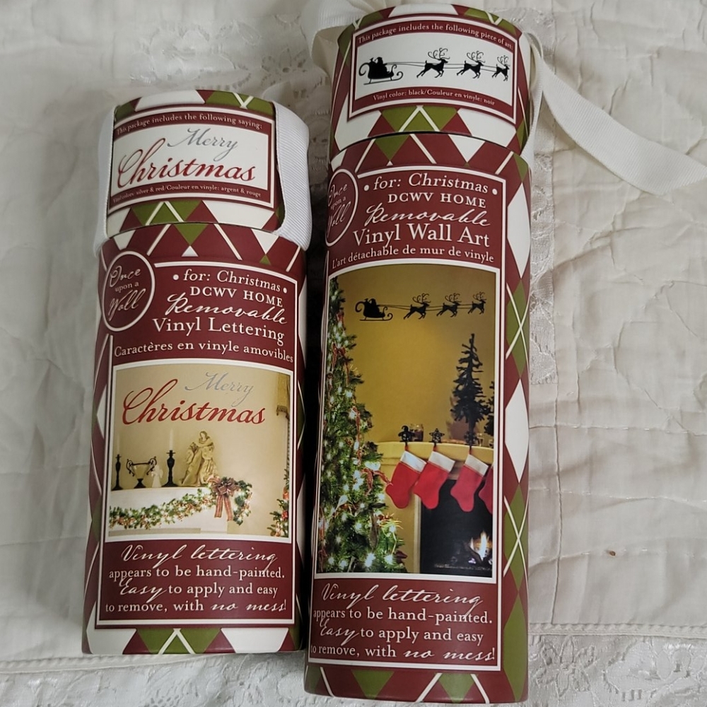 Christmas decal Once Upon A Wall decor
